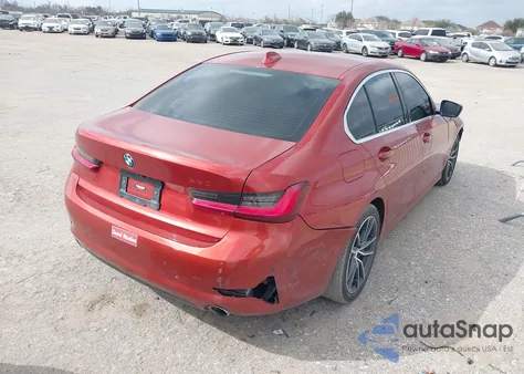 2022 BMW 330I z USA, uszkodzony, nr VIN 3MW5R1J01N8C55802